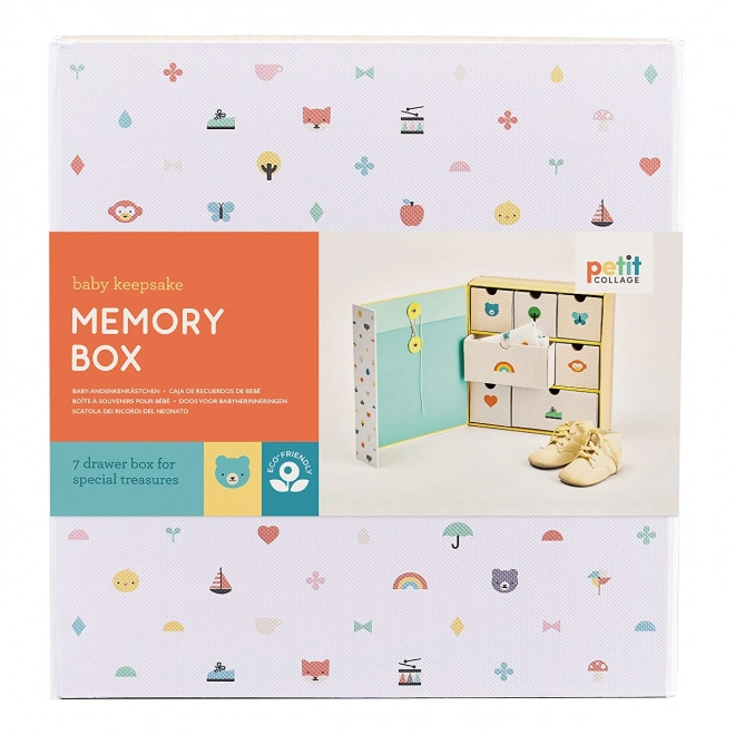 Petite Collage Baby Keepsake Box