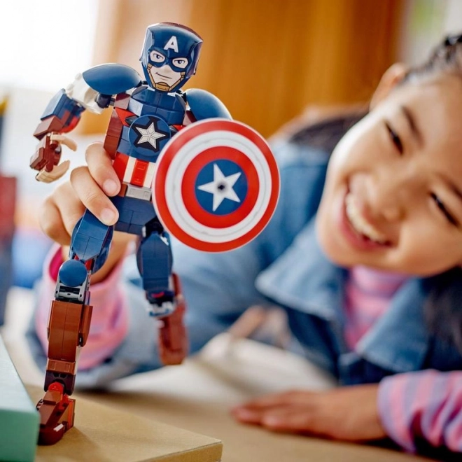 Captain America Buildable Figure