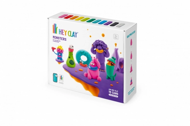 Hey Clay Monster Play Dough Set