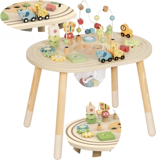 Dřevěný Stolek Aktivit Safari TOOKY TOY