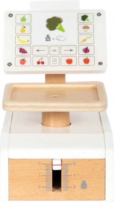 Wooden Weighing Scale for Kids