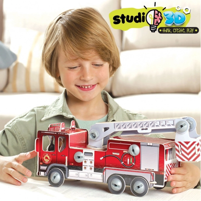 3D Model Fire Truck