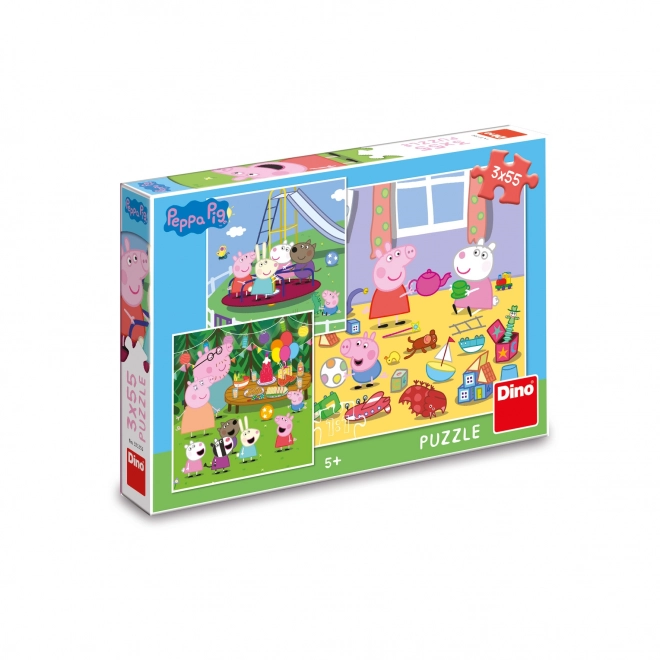 Peppa Pig Holiday Puzzle Set