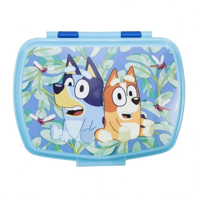 Children's lunch box Bluey (blue)