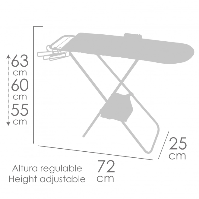 Foldable Ironing Board for Dolls - Gala Collection 2023