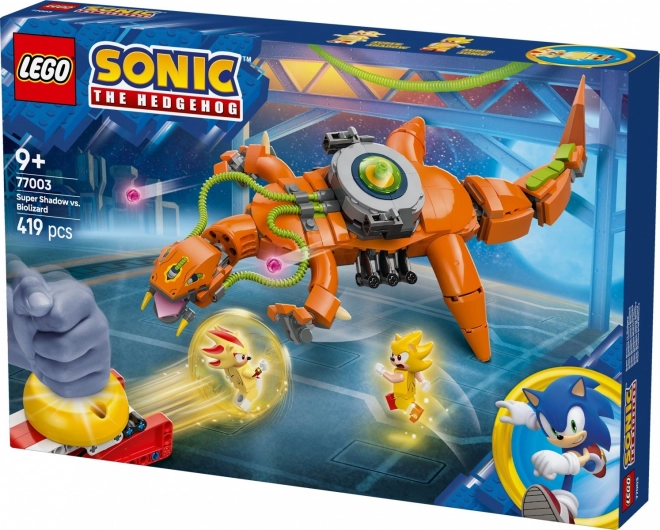 Sonic Super Shadow vs Biolizard Lego Set