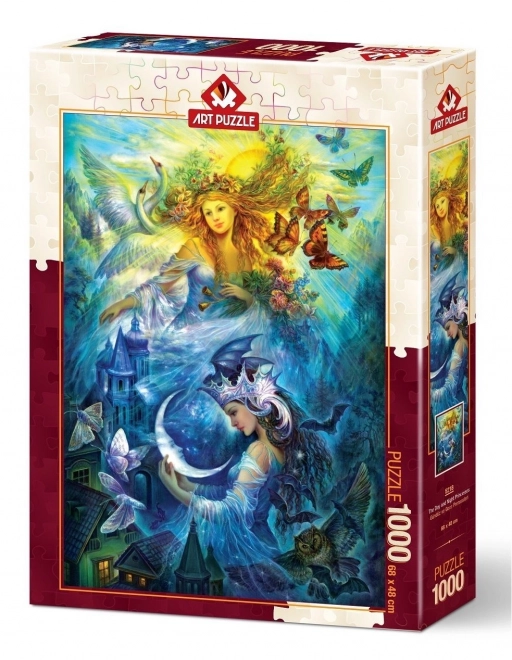 Princess of Day and Night Puzzle - 1000 Pieces