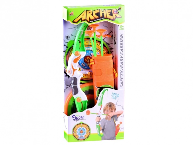 Archery Play Set with Bow, Target and Arrows