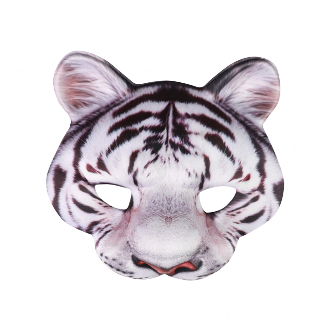 White Tiger Party Mask