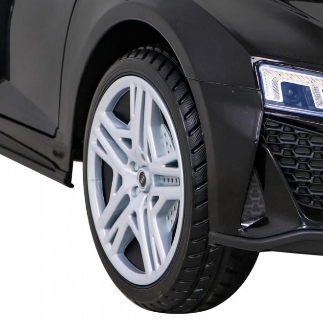 Audi R8 LIFT Batterieauto + Fernbedienung + EVA Räder + MP3 + LED – Schwarz
