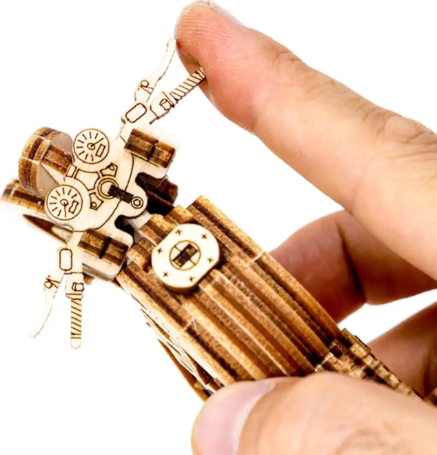 Puzzle 3D Legno Moto Café Racer
