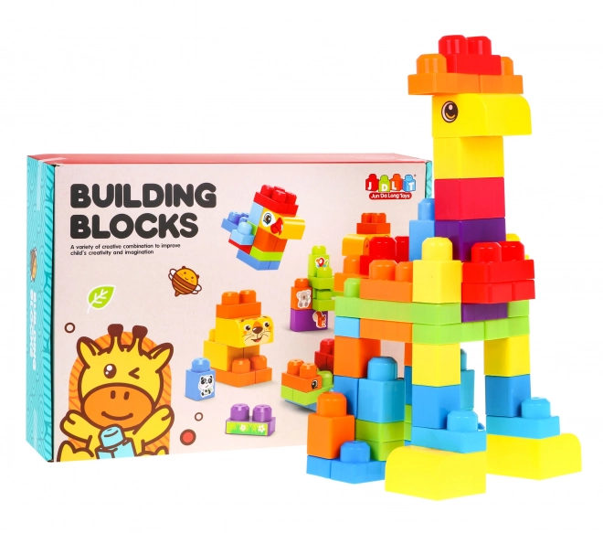 Zoo Animals Construction Block Set for Kids