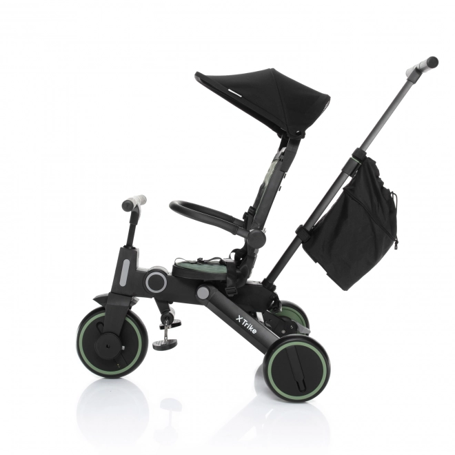 X Trike District Green Multifunctional Tricycle