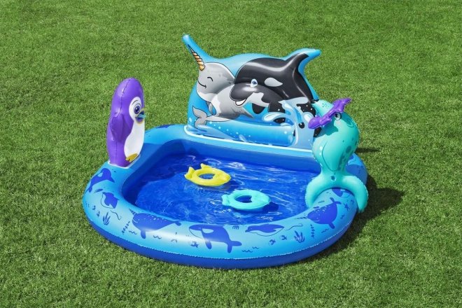 Inflatable Adventure Playground Pool Sea Expedition for Kids 2+