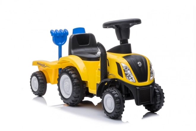 Ride-On Tractor New Holland Yellow