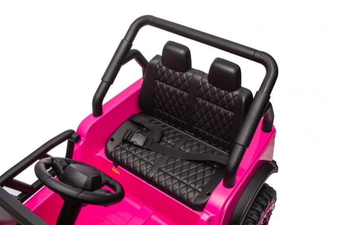 Pink 24V Electric Ride-On Car