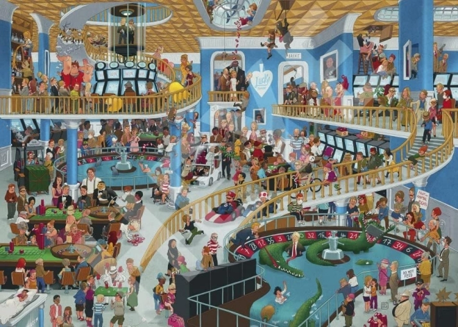 Puzzle Casinò caotico 1000 pezzi