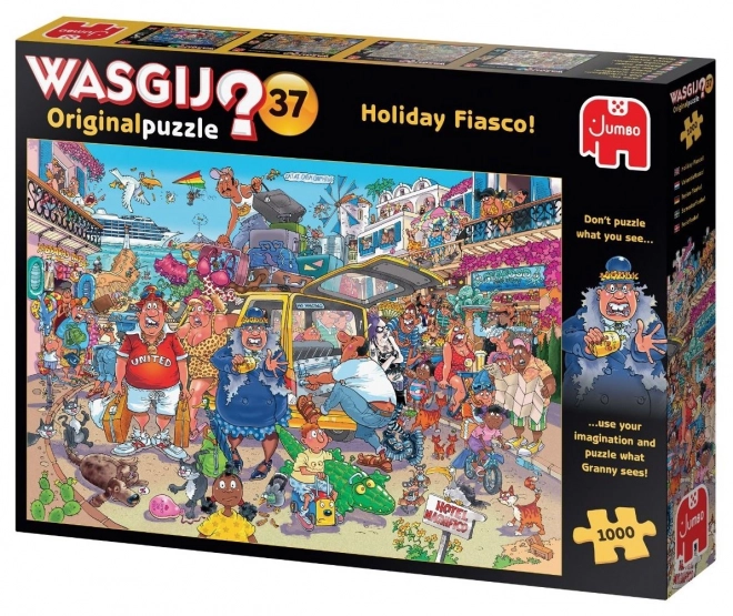 Wasgij Original Puzzle - Unfortunate Holiday