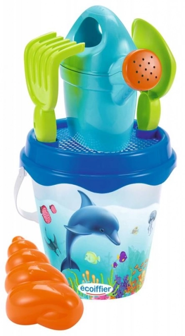 Dolphin Sand Bucket Set with Watering Can