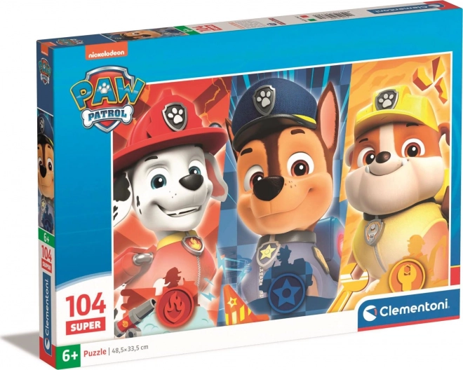 Clementoni Puzzle 104 Pieces - Paw Patrol