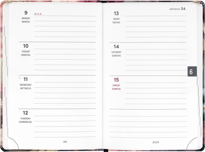 Notique 18-Month Planner Petito – Flowers