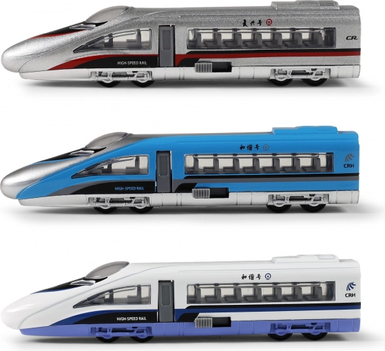 Metalen mini sneltrein