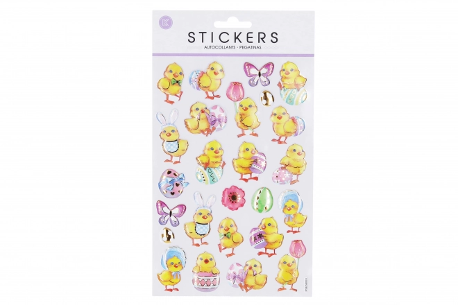 Easter Chicks Stickers