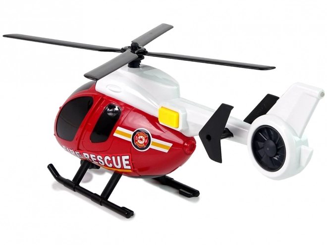 Fire Rescue Vehicle Set with Sounds