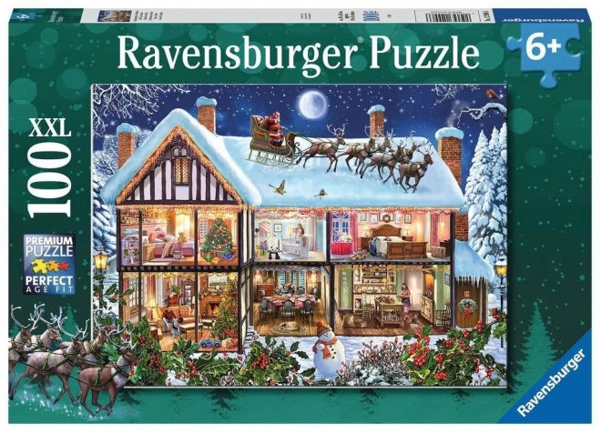 Ravensburger Christmas at Home XXL Puzzle 100 Pieces