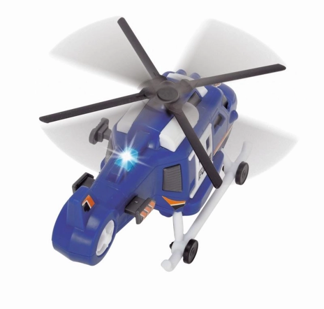 Police Helicopter Toy with Sound and Light Effects