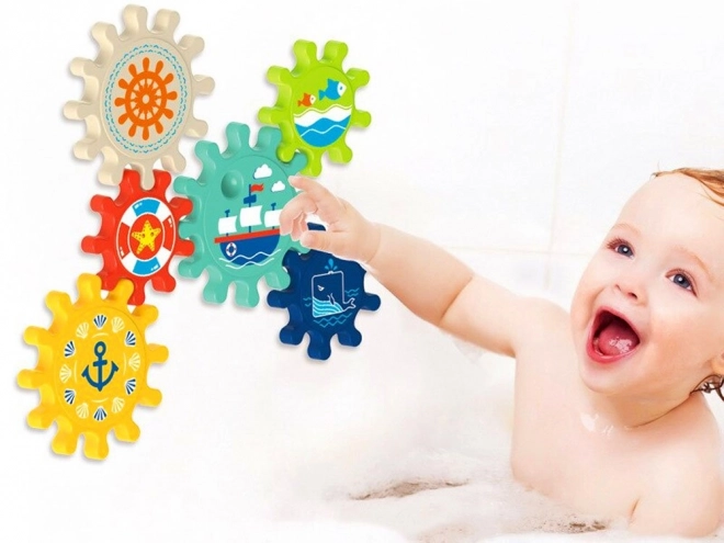 Colorful Water Play Gears