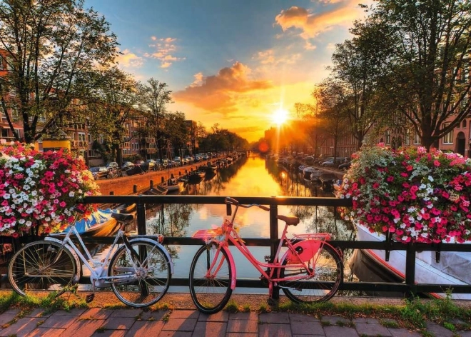 Ravensburger Amsterdam Bicycles Puzzle 1000 Piece