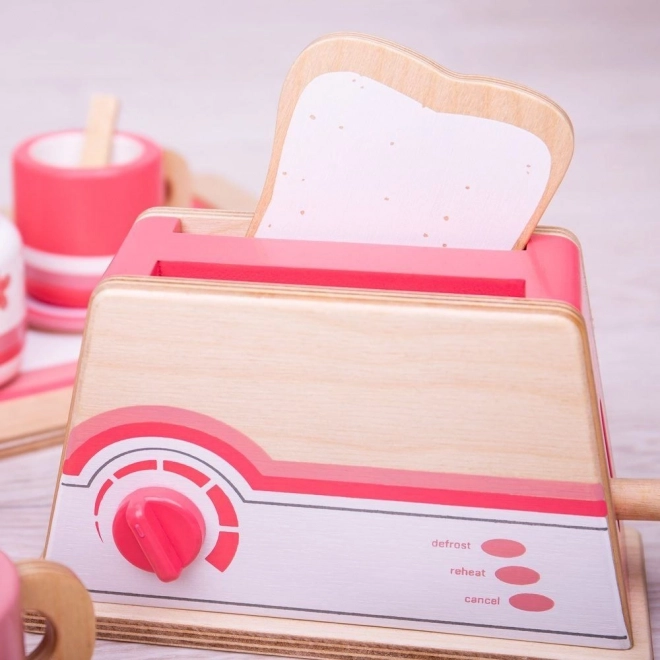 Wooden Toaster by Bigjigs Toys