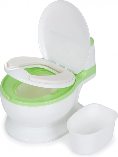 Pot de chambre pour enfant avec son Lux vert