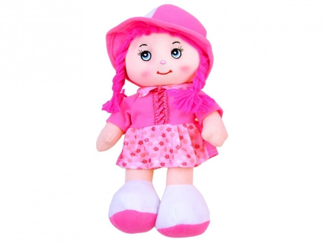 Cloth Doll Zuzia with Hat