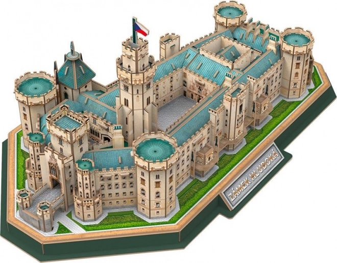 CubicFun 3D Puzzle Hluboká Castle