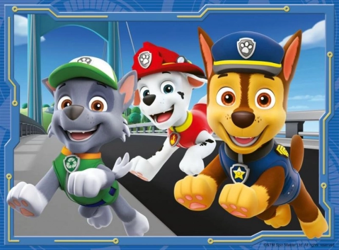 Paw Patrol 4-in-1 Puzzle Set