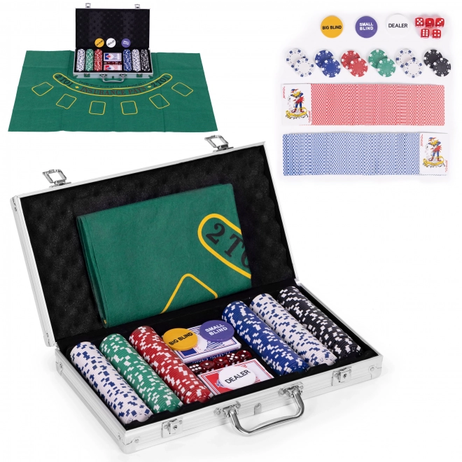 Poker and Blackjack Game Set