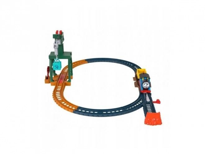 Thomas & Friends Set with Motorized Engine and Crane