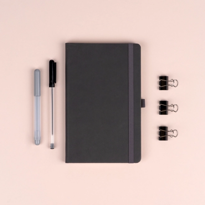 Notique Gray Lined Notebook