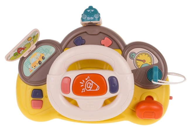 Interactive Steering Wheel for Little Drivers