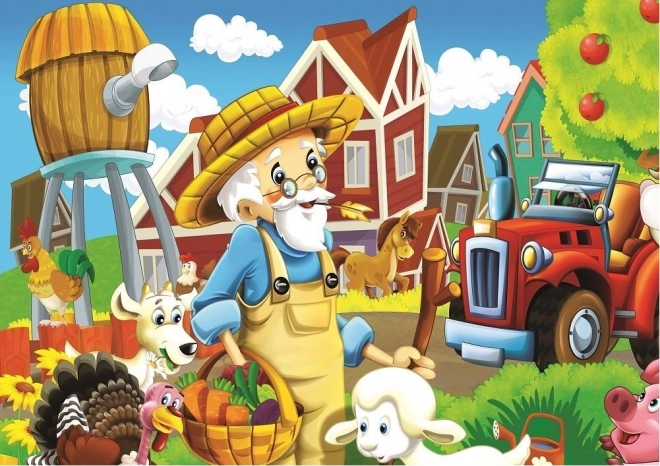 Art Puzzle Happy Farmer Puzzle Set