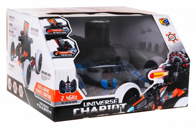 Crawler RC Shooting Vehicle for Kids 5+ with 150 Darts