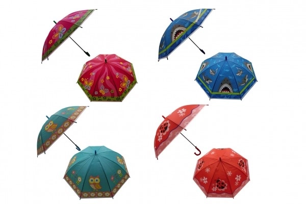 Butterfly Kids Automatic Umbrella