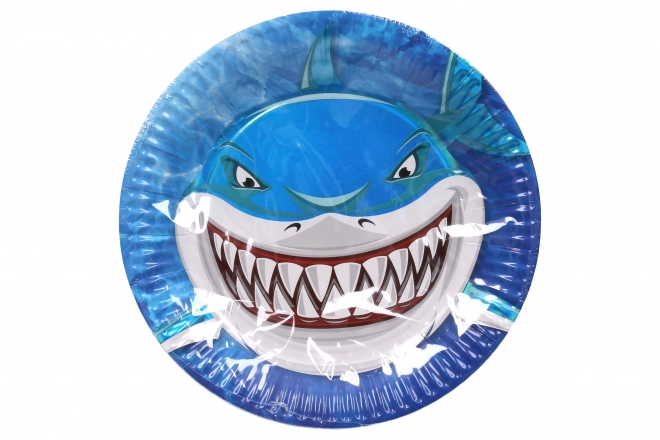 Shark Party Plates