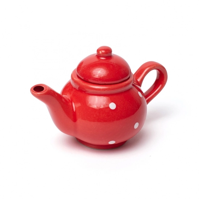 Red Polka Dot Tea Set