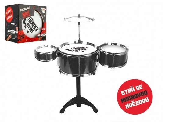 Rock Star Drum Set With Accessories