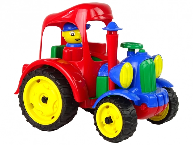 Veľký Traktor Farma s Gumovými Kolesami