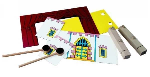 Magnetic Castle Theater for Kids