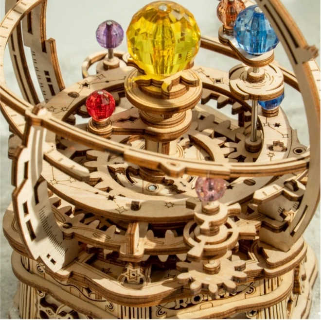 Robotic 3D Puzzle Music Box Historical Astronomical Clock